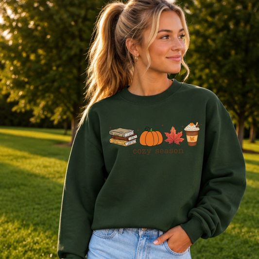 Cozy Season Youth Crewneck Sweatshirt