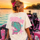 Shake That Bass Comfort Color Graphic Tee