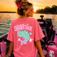 Shake That Bass Comfort Color Graphic Tee