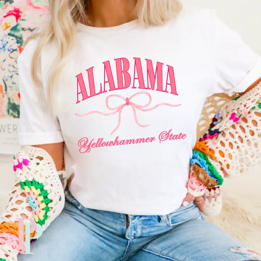 Alabama Comfort Color Graphic Tee
