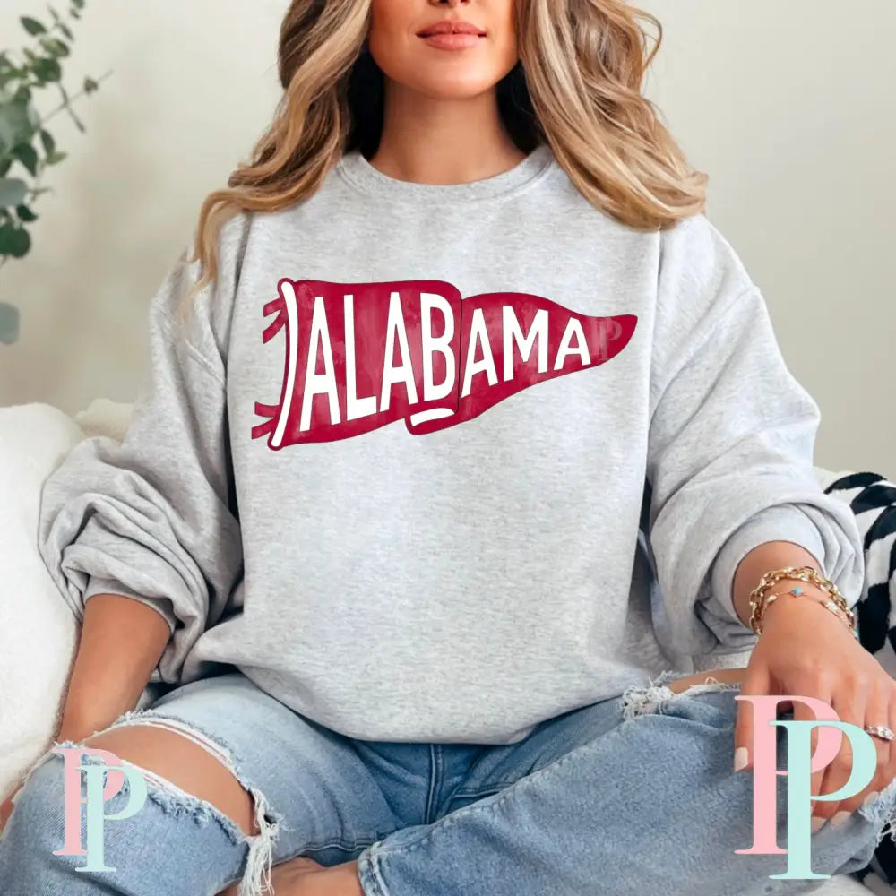 Alabama Flag Crewneck Sweatshirt