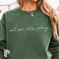 All For His Glory Screen Print Transfer