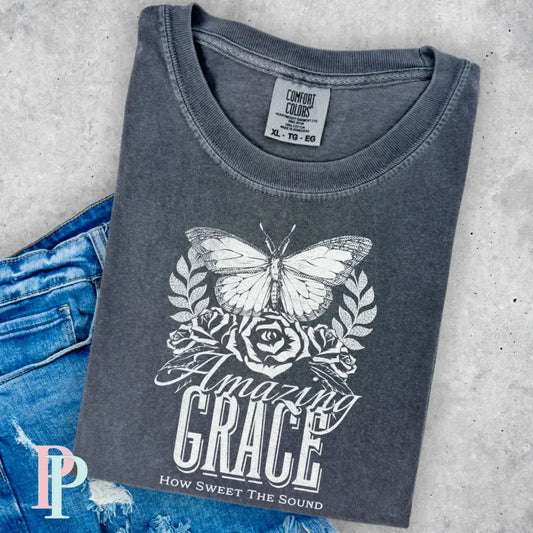 Amazing Grace Comfort Color Graphic Tee