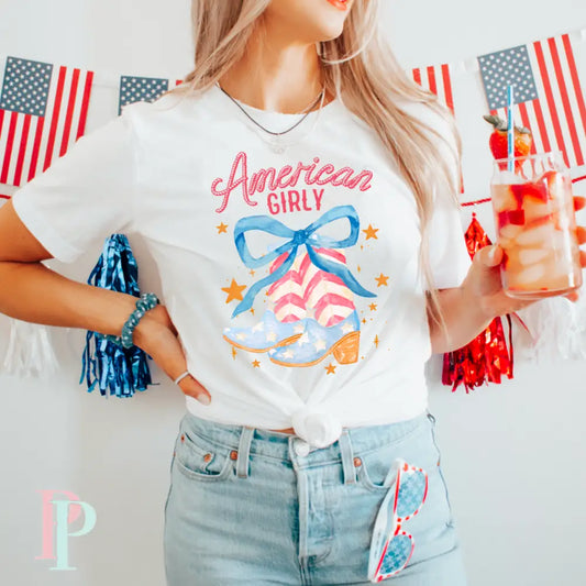 American Girlie Comfort Color Graphic Tee
