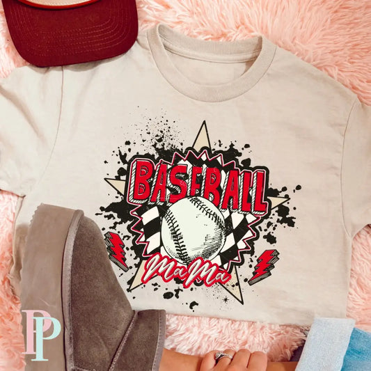 Baseball Mama DTF Transfer