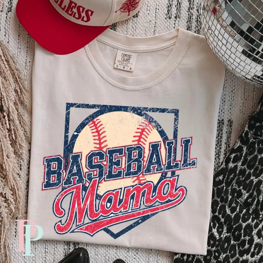 Baseball Mama DTF Transfer