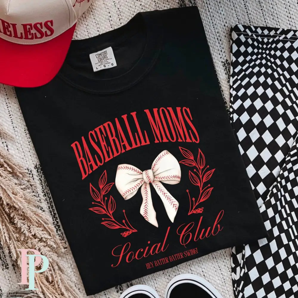Baseball Mom’s Social Club DTF Transfer