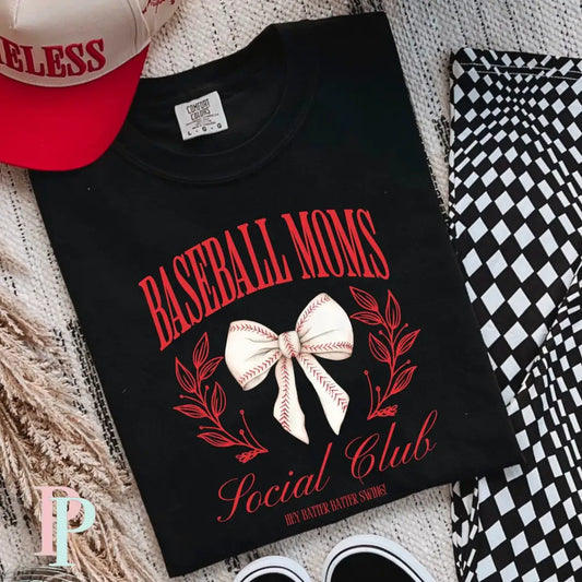 Baseball Mom’s Social Club DTF Transfer
