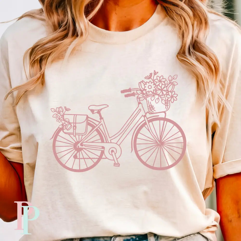 Bicycle Comfort Color Graphic Tee