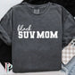 Black SUV Mom Comfort Color Graphic Tee