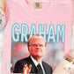 Blue Billy Graham Comfort Color Graphic Tee