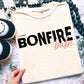 Bonfire Babe Comfort Color Graphic Tee As Pictured Is Ivory
