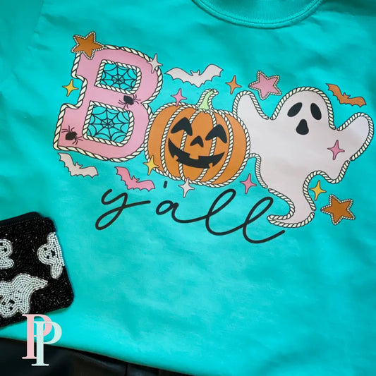 Boo Yall Comfort Color Graphic Tee