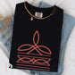 Boot Stitching Comfort Color Graphic Tee