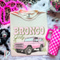 Bronco Girly Comfort Color Graphic Tee