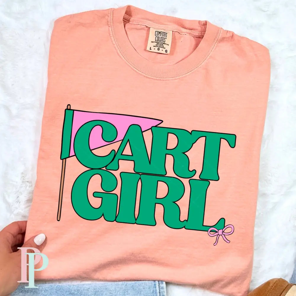 Cart Girl DTF Transfer