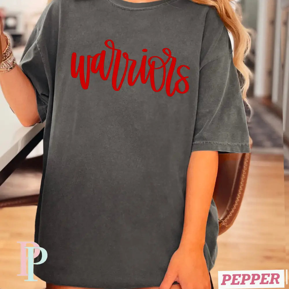 Cherokee Warriors Comfort Color Graphic Tee
