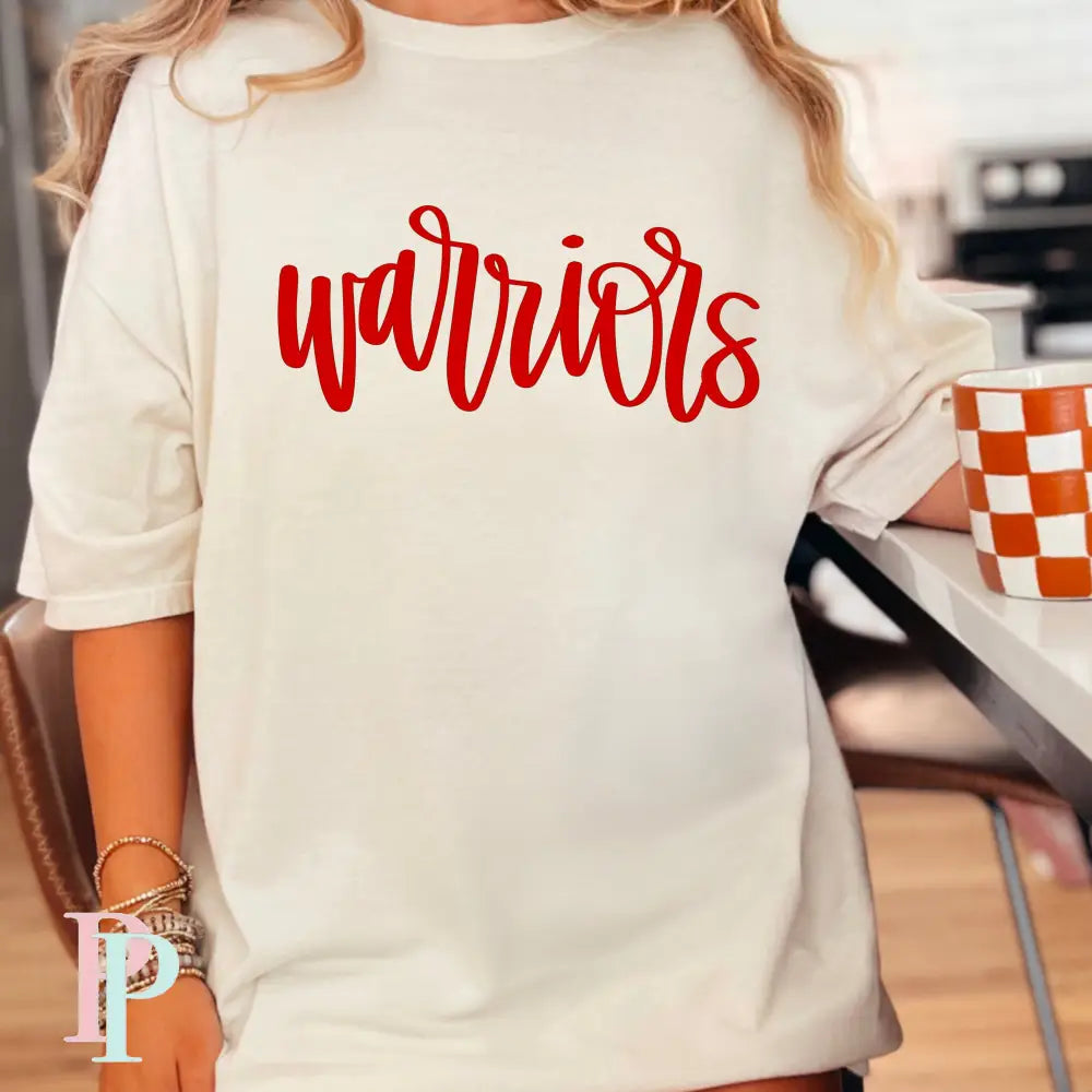 Cherokee Warriors Comfort Color Graphic Tee