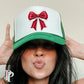 Christmas Faux Glitter Hat / Cuff Sleeve DTF Transfer