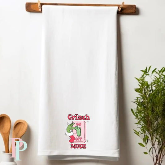 Christmas Mode Tea Towel / Infant DTF Transfer