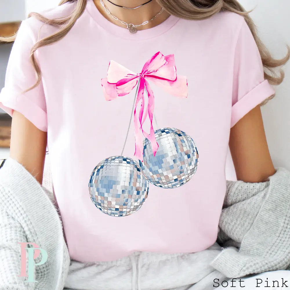 Coquette Disco Balls DTF Transfer