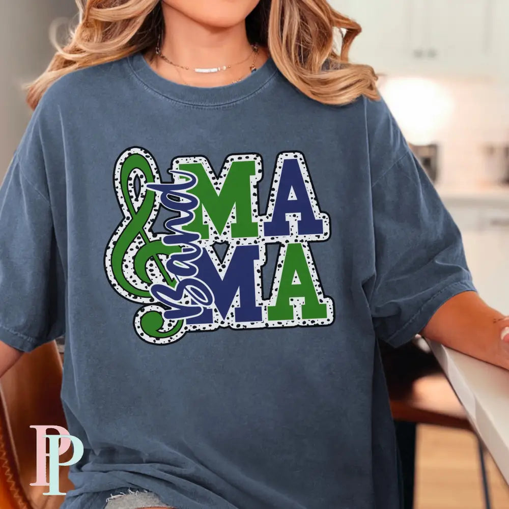 Creekview Grizzlies Band Mama Comfort Color Graphic Tee