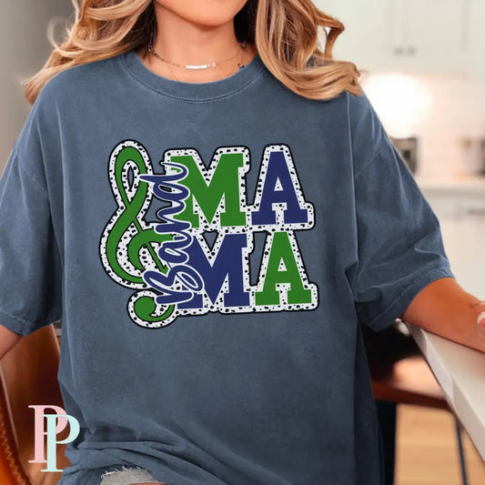 Creekview Grizzlies Band Mama Comfort Color Graphic Tee