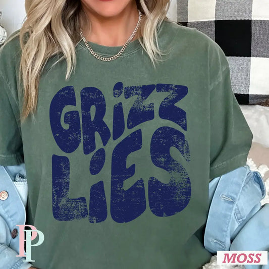 Creekview Grizzlies Comfort Color Graphic Tee