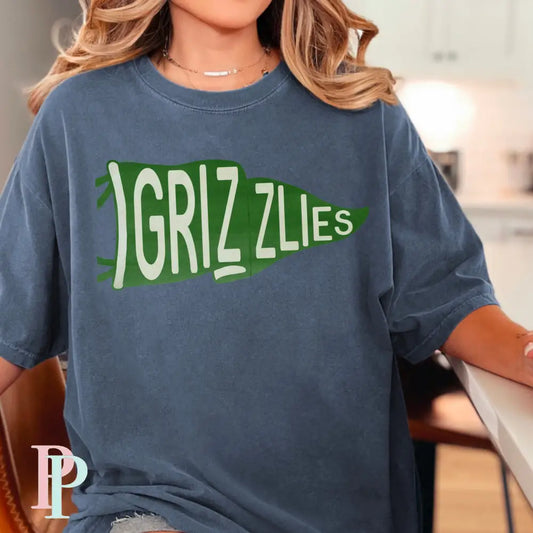 Creekview Grizzlies Flag Comfort Color Graphic Tee