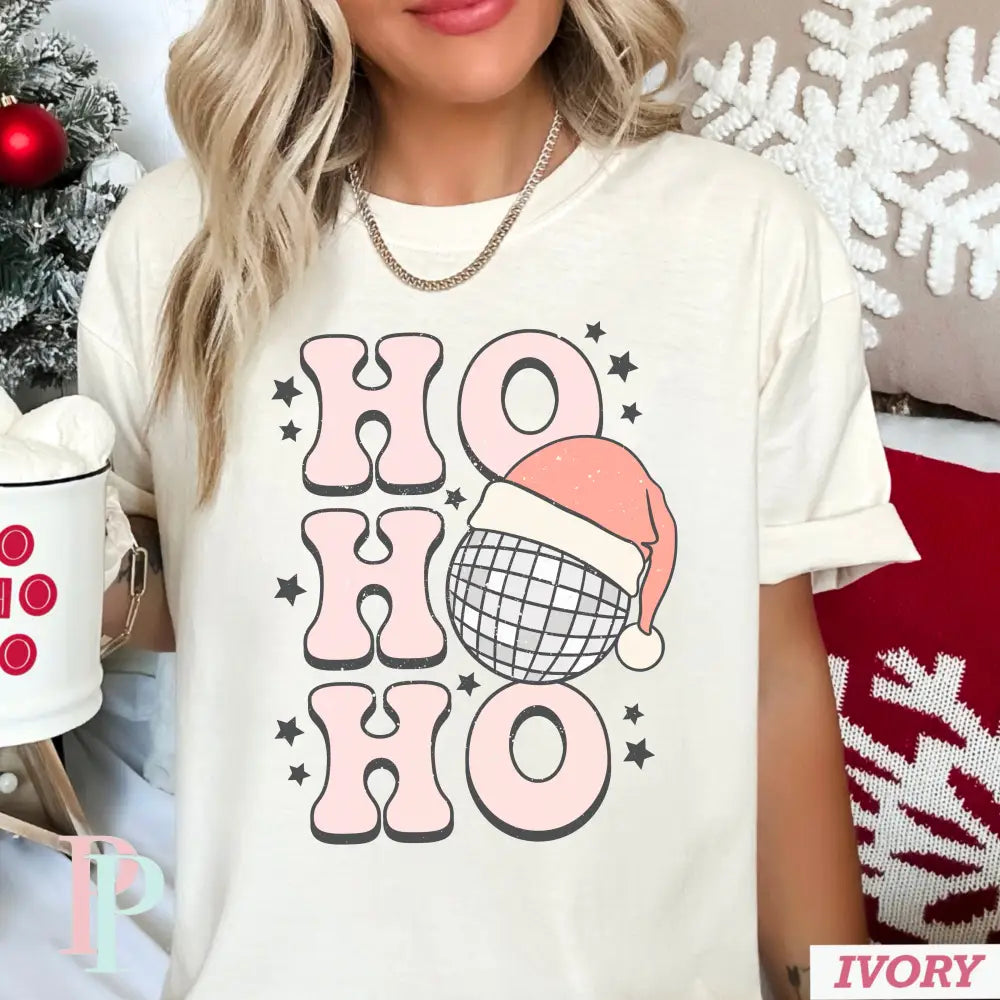 Disco Ho Ho Ho DTF Transfer