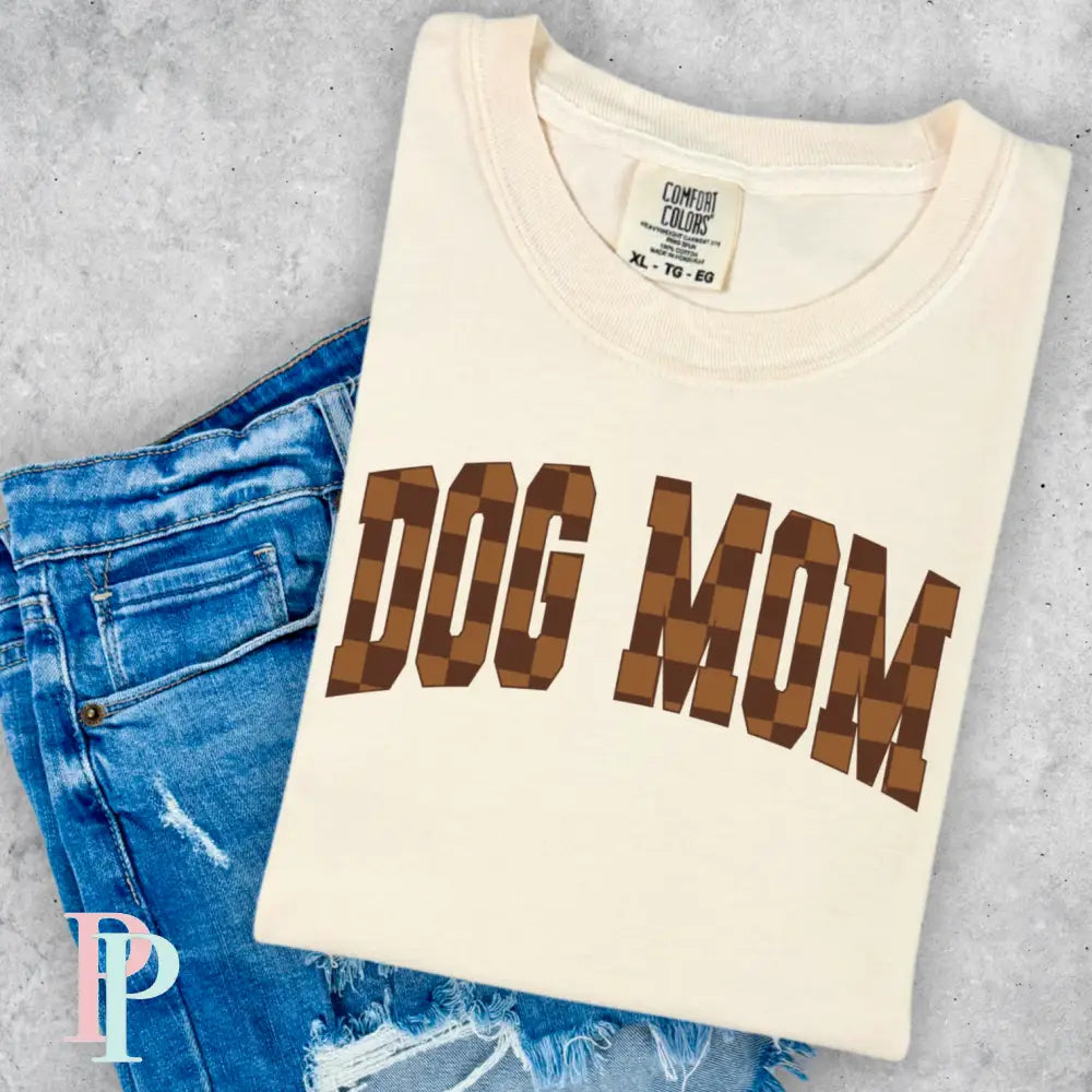 Dog Mom Comfort Color Graphic Tee
