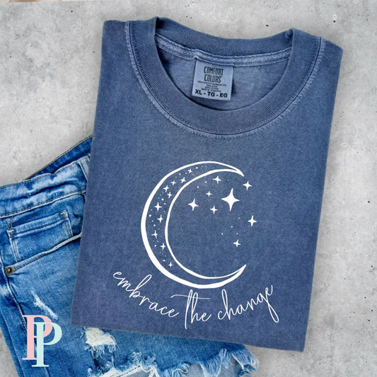 Embrace The Change Comfort Color Graphic Tee