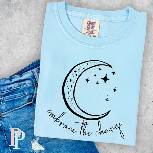 Embrace The Change Comfort Color Graphic Tee