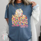Every Knee Shall Bow Comfort Color Graphic Tee SMALL / BLUE JEAN