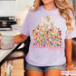 Every Knee Shall Bow Comfort Color Graphic Tee SMALL / ORCHID