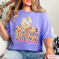 Every Knee Shall Bow Comfort Color Graphic Tee SMALL / VIOLET