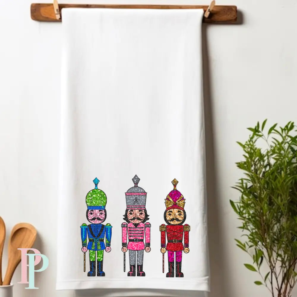 Faux Glitter Tea Towel / Infant DTF Transfer