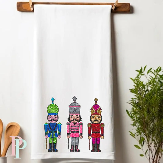 Faux Glitter Tea Towel / Infant DTF Transfer