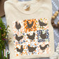 Floral Boho Chicken’s Comfort Color Graphic Tee