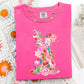 Floral Bunny DTF Transfer