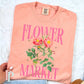 Flower Market DTF Transfer