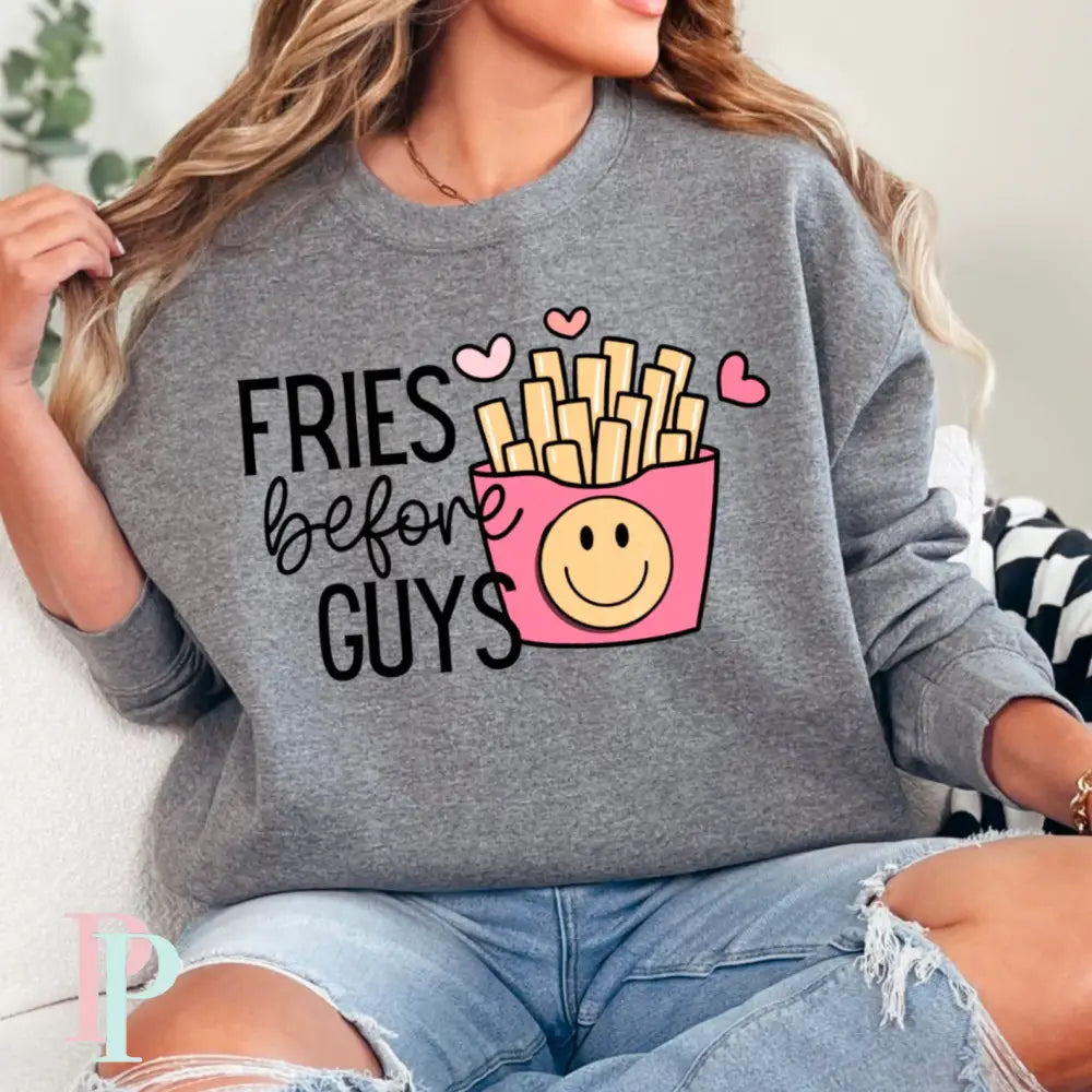 Fries Before Guys Valentine’s Day DTF Transfer