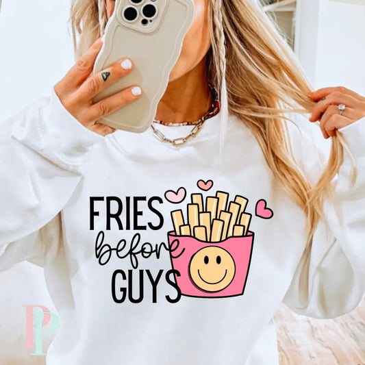 Fries Before Guys Valentine’s Day DTF Transfer
