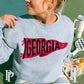 Georgia Flag Crewneck Sweatshirt