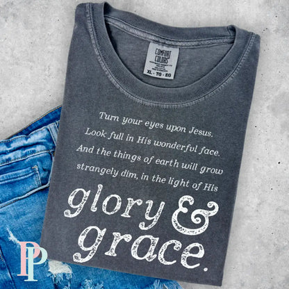 Glory & Grace Comfort Color Graphic Tee