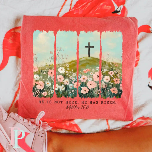 He Has Risen DTF Transfer
