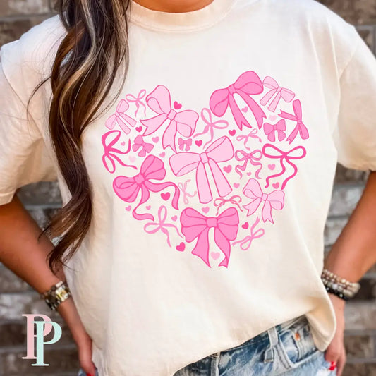 Heart Of Coquette Bows DTF Transfer