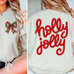 Holly Jolly Screen Print Transfer