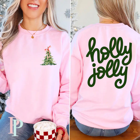 Holly Jolly Screen Print Transfer