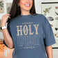 Holy Spirit Come In Like A Flood Comfort Color Graphic Tee